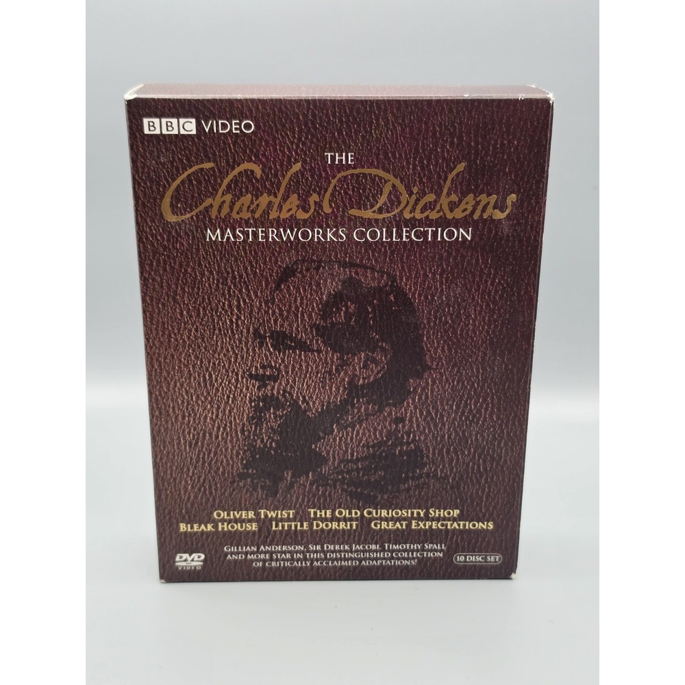 BBC Charles Dickens Masterworks Collection 10 Disc DVD Set Oliver Twist Region 2